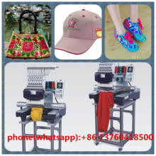 Machine de broderie à tête unique à vente chaude pour casquette de baseball / chaussures de sport / broderie t-shirt avec ISO, SGS